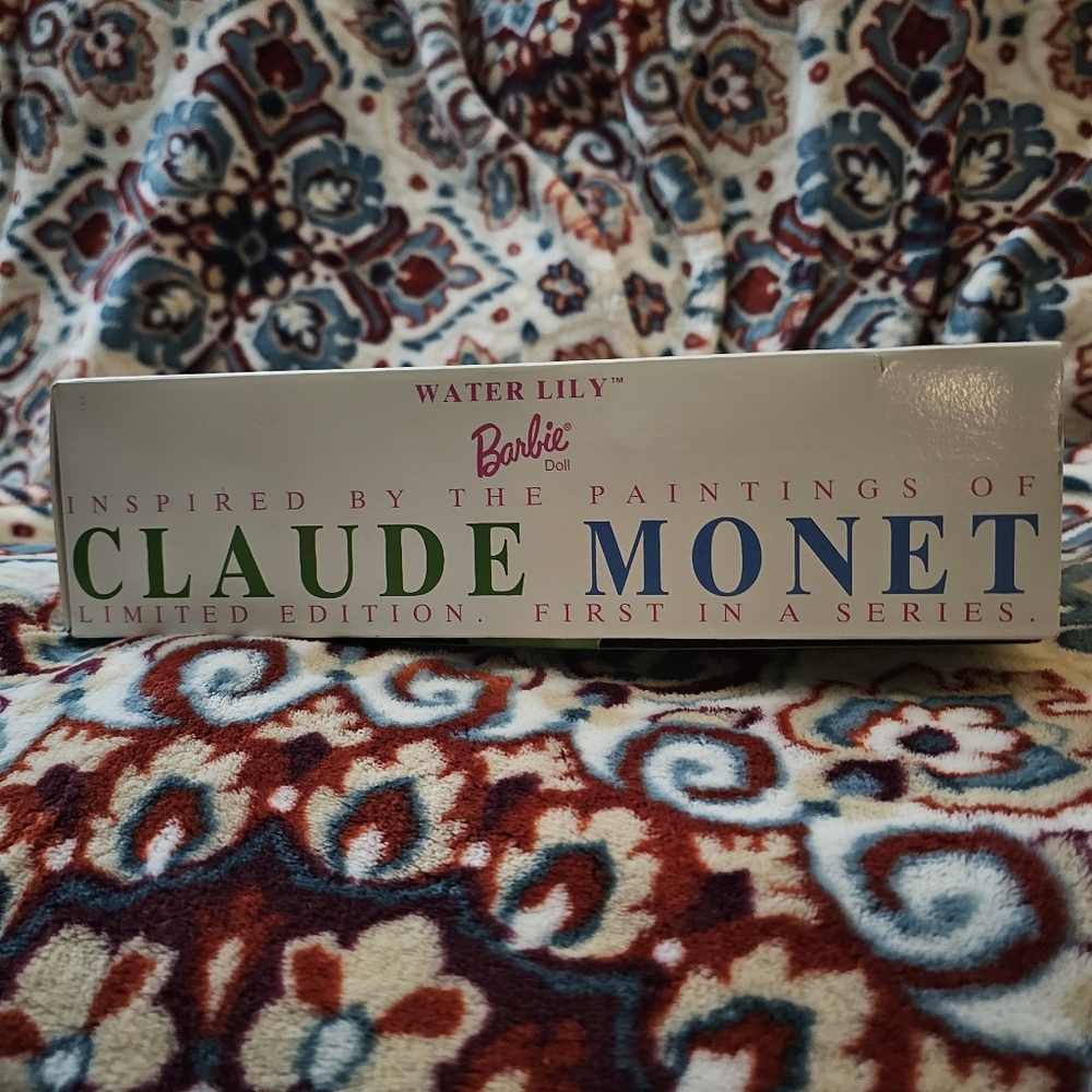 BNIB Vintage 1997 Mattel "Water Lily" Barbie Inspired by Claude Monet - Picture 4 of 11